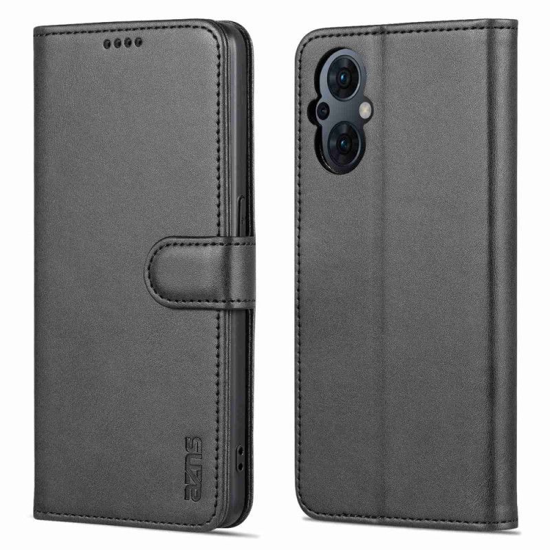 Flipové Pouzdro Na Oppo Reno 8 Lite Kožený Styling Azns