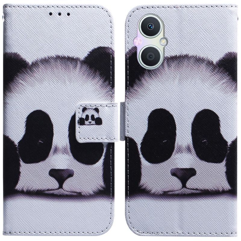 Kožené Pouzdro Na Oppo Reno 8 Lite Panda