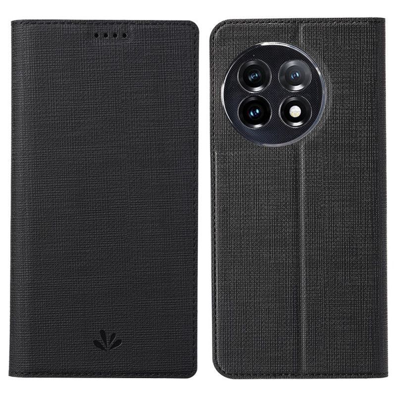 Flipové Pouzdro Na OnePlus 11 5G Textura Látky Vili