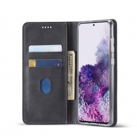 Flipové Pouzdro Na Samsung Galaxy A71 Držitel Karty Elegance Lc.imeeke
