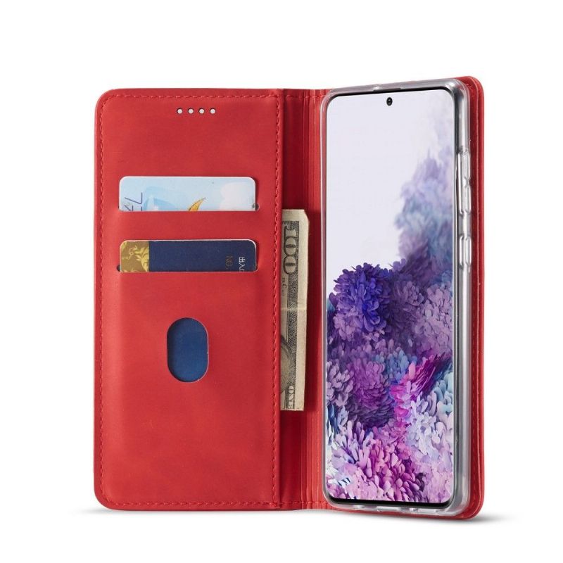 Flipové Pouzdro Na Samsung Galaxy A71 Držitel Karty Elegance Lc.imeeke