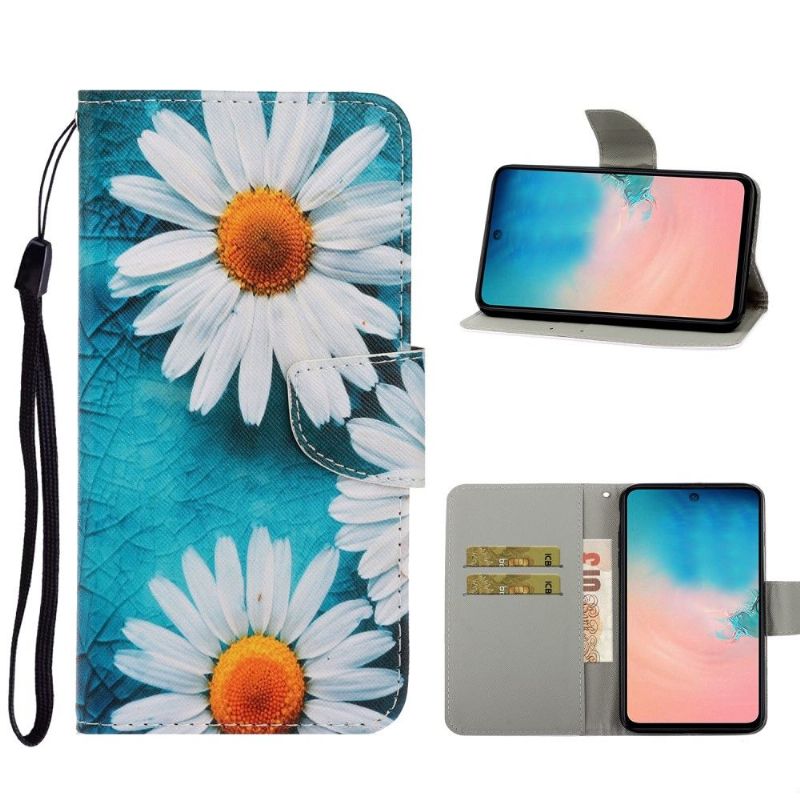 Flipové Pouzdro Na Samsung Galaxy A71 Na Lana Daisy