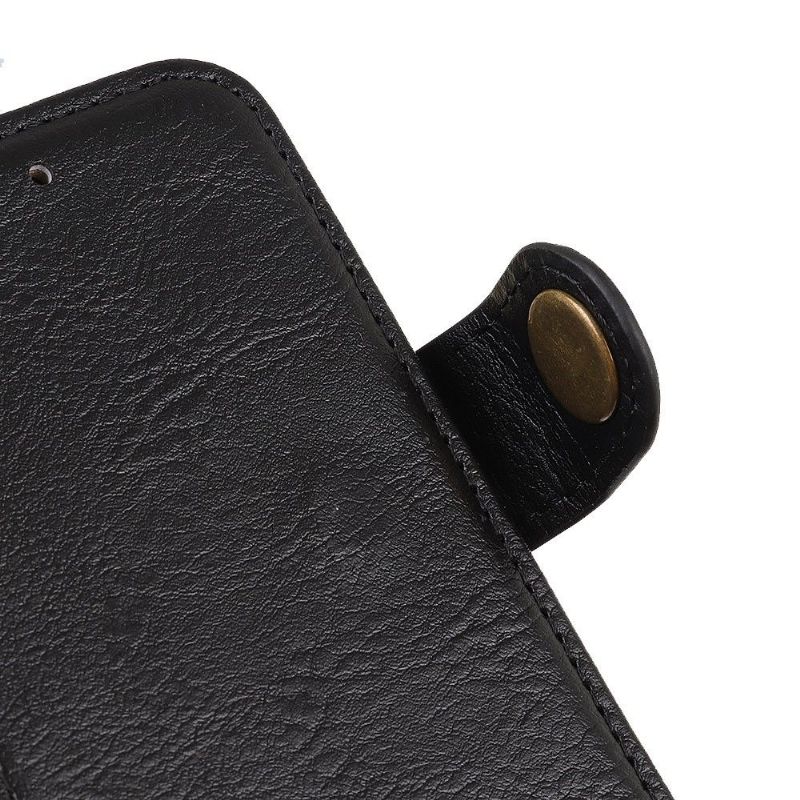 Flipové Pouzdro Na Samsung Galaxy A71 Peněženkové Pouzdro Mathilde S Koženým Efektem