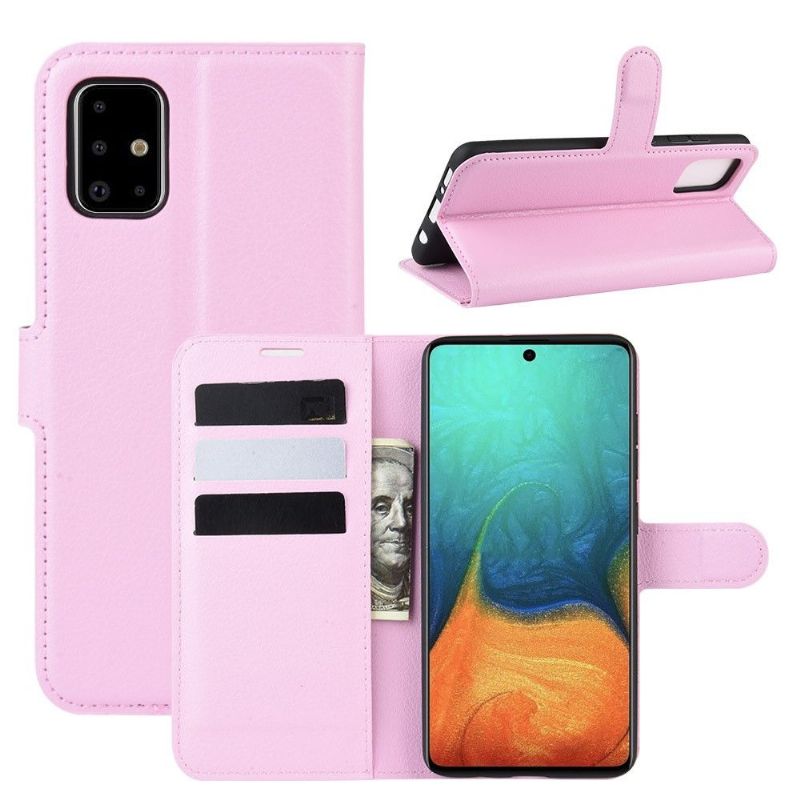 Flipové Pouzdro Na Samsung Galaxy A71 Peněženkové Pouzdro Styl Kůže