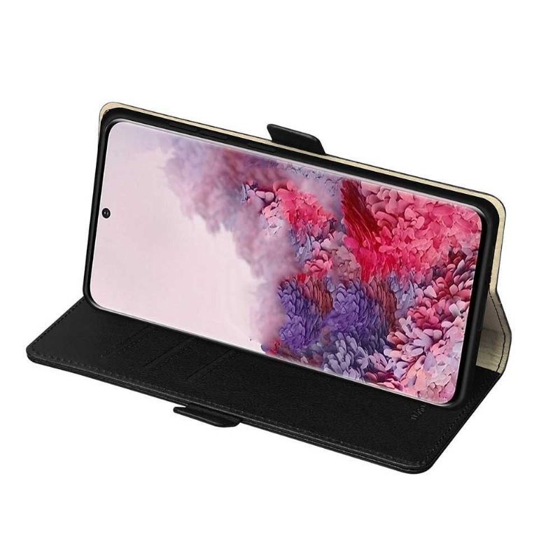 Flipové Pouzdro Na Samsung Galaxy A71 Umělá Kůže Řady Milo
