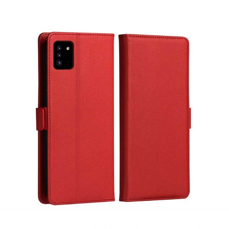 Flipové Pouzdro Na Samsung Galaxy A71 Umělá Kůže Řady Milo