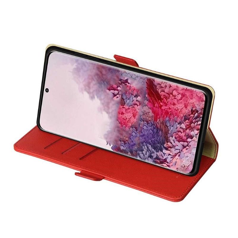 Flipové Pouzdro Na Samsung Galaxy A71 Umělá Kůže Řady Milo