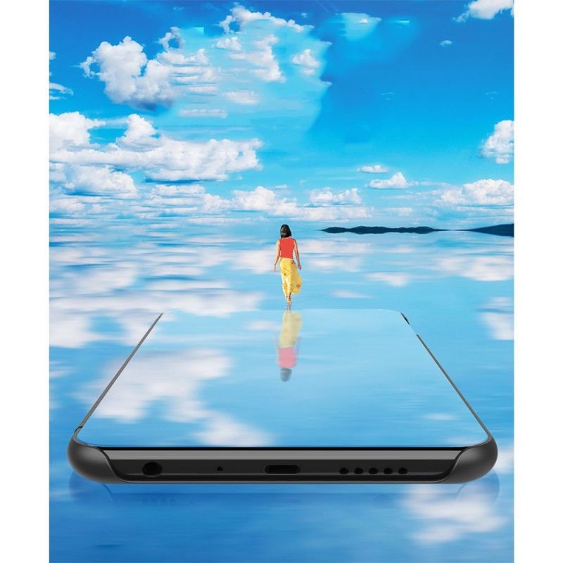 Kryt Na Samsung Galaxy A71 Flipové Pouzdro Zrcadlový Efekt