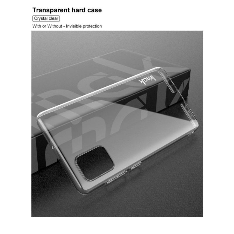 Kryty Na Mobil Na Samsung Galaxy A71 Imak Transparent + Ochranná Fólie