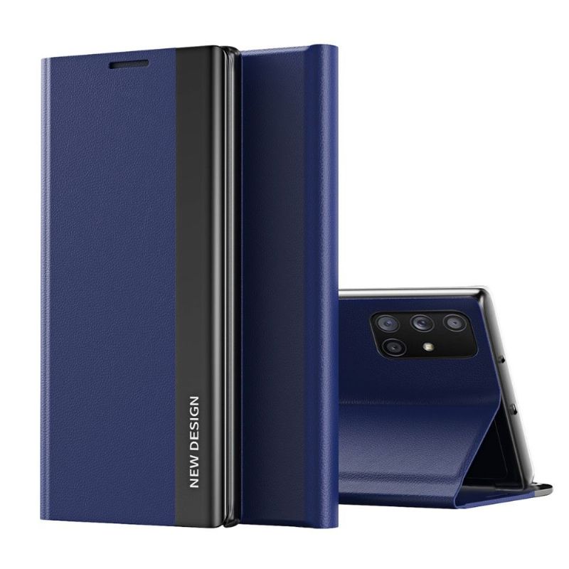 Pouzdra Na Samsung Galaxy A71 Obchodní Magnet S Koženým Efektem