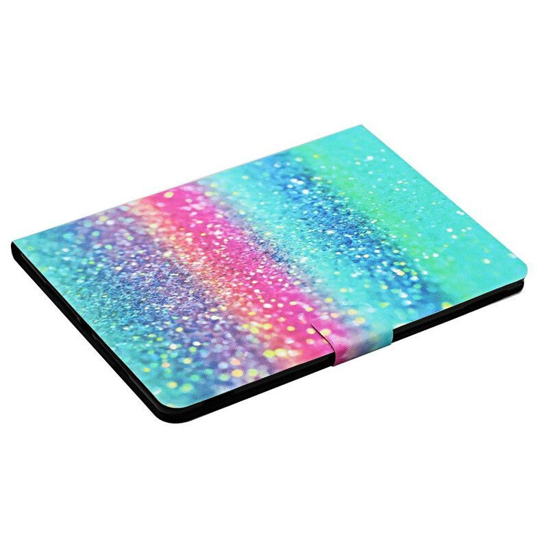 Flipové Pouzdro Na Samsung Galaxy Tab A7 Lite Design Flitrů