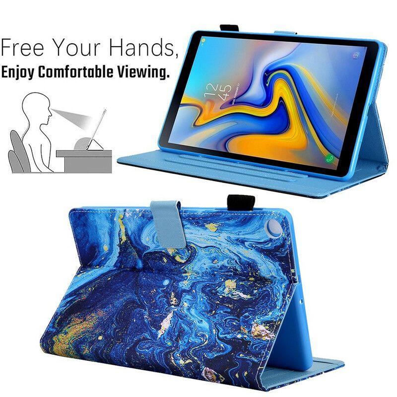 Flipové Pouzdro Na Samsung Galaxy Tab A7 Lite Design Space