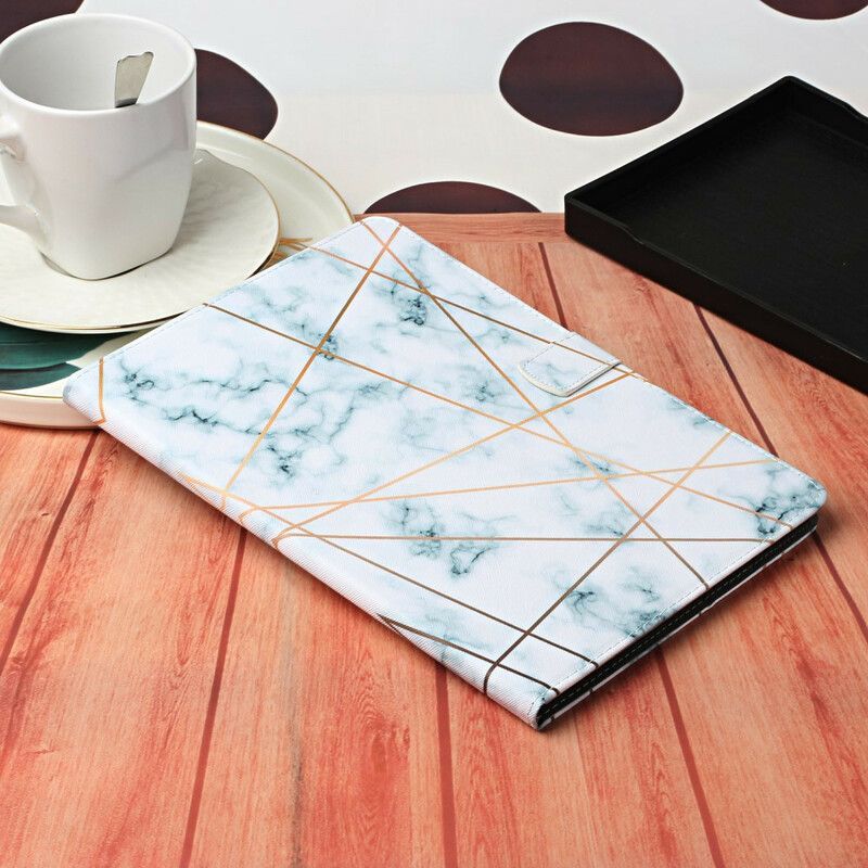 Flipové Pouzdro Na Samsung Galaxy Tab A7 Lite Mramor