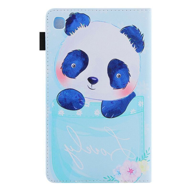 Flipové Pouzdro Na Samsung Galaxy Tab A7 Lite Roztomilá Panda