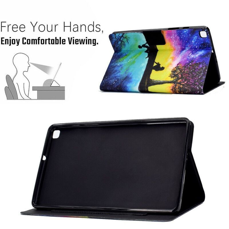 Flipové Pouzdro Na Samsung Galaxy Tab A7 Lite Snění Pod Stromem