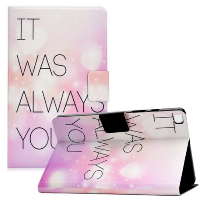 Flipové Pouzdro Na Samsung Galaxy Tab A7 Lite Vždy Jsi To Byl Ty