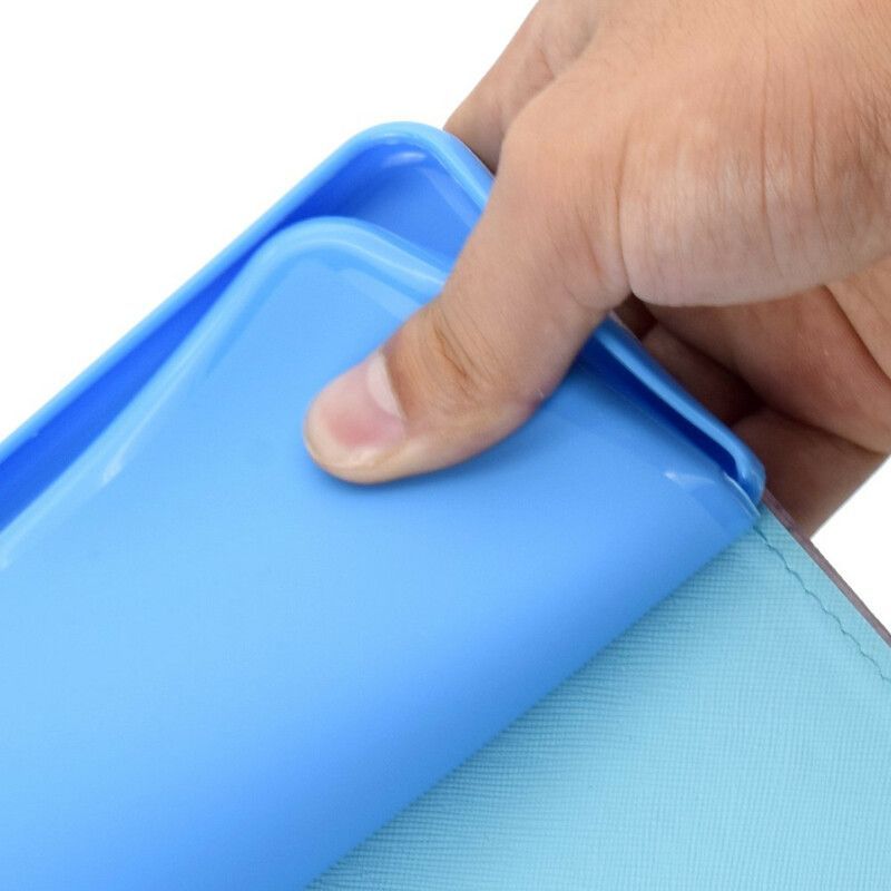 Kožené Pouzdro Na Samsung Galaxy Tab A7 Lite Brainstorming