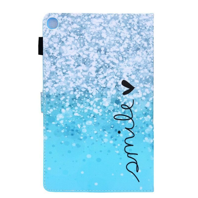 Kožené Pouzdro Na Samsung Galaxy Tab A7 Lite Flitry Prvek