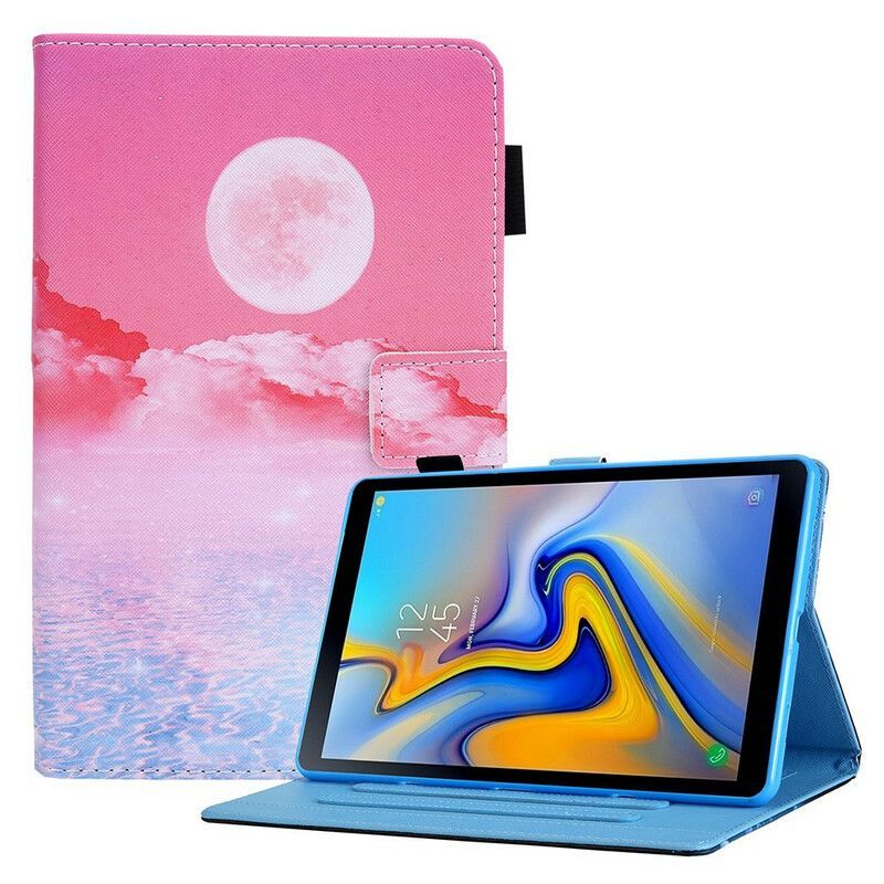 Kožené Pouzdro Na Samsung Galaxy Tab A7 Lite Krajina Snů