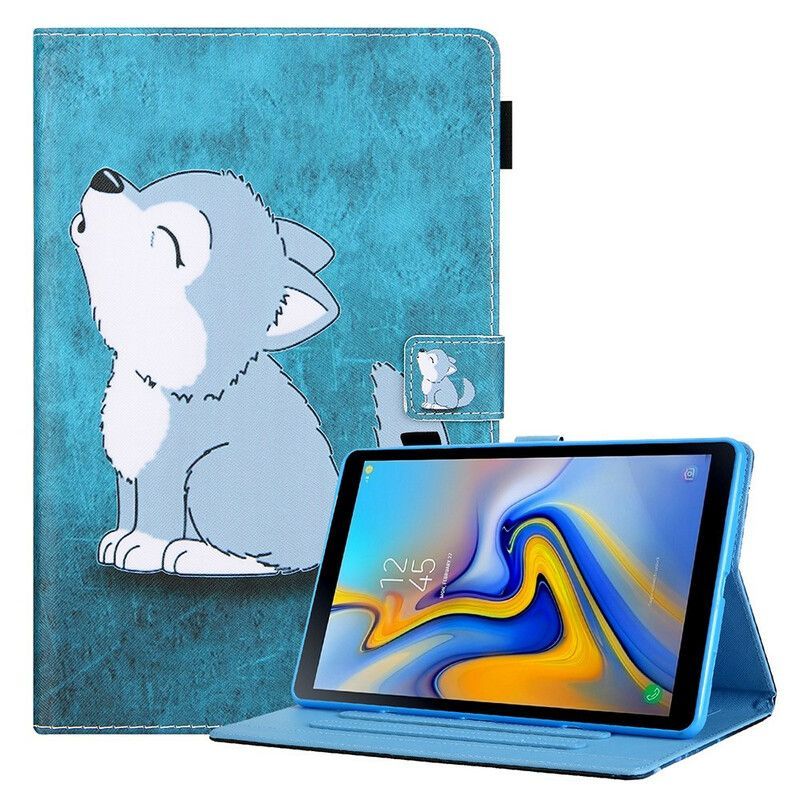 Kožené Pouzdro Na Samsung Galaxy Tab A7 Lite Mládě