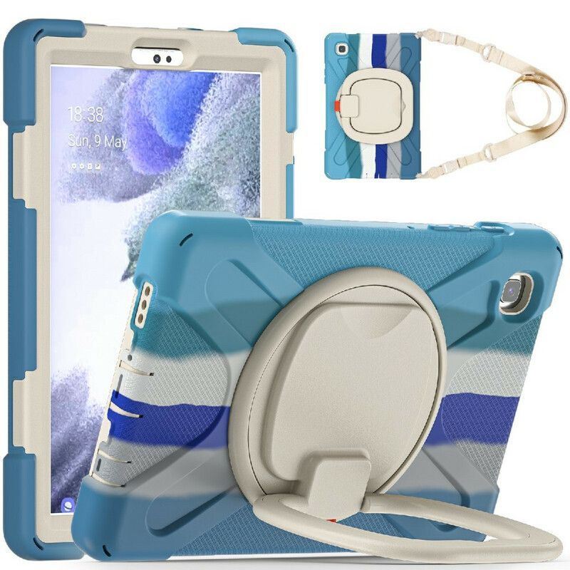 Kryt Na Samsung Galaxy Tab A7 Lite Barva Multifunkčního Ramenního Popruhu
