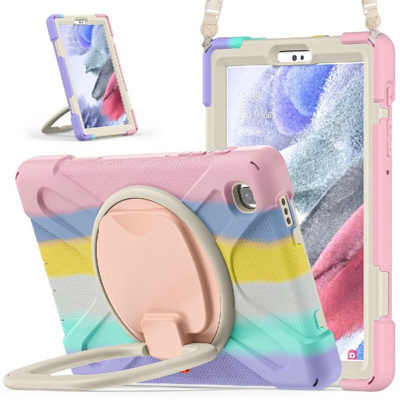 Kryt Na Samsung Galaxy Tab A7 Lite Barva Multifunkčního Ramenního Popruhu