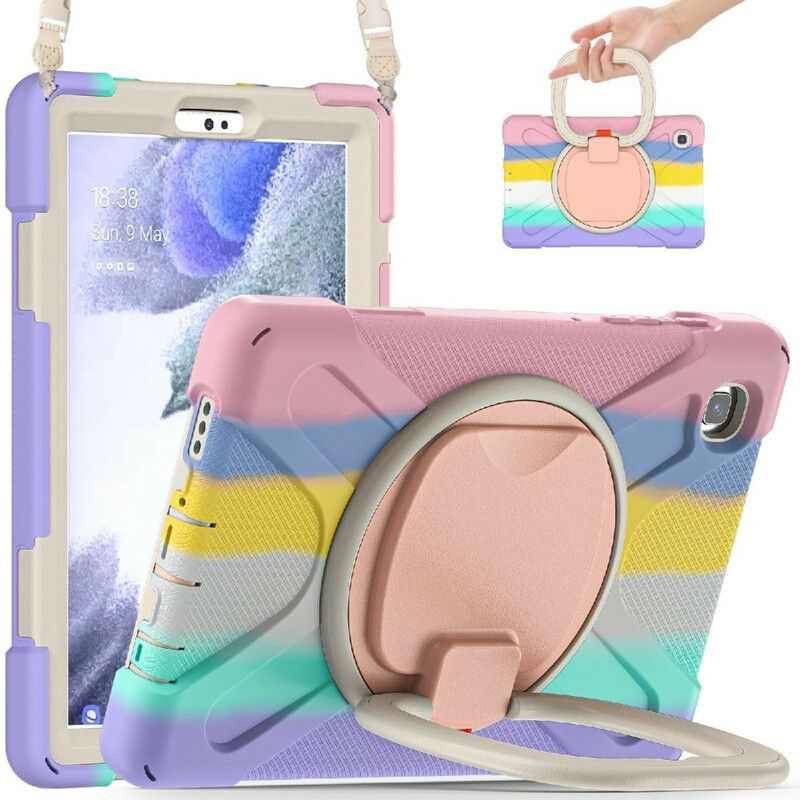 Kryt Na Samsung Galaxy Tab A7 Lite Barva Multifunkčního Ramenního Popruhu