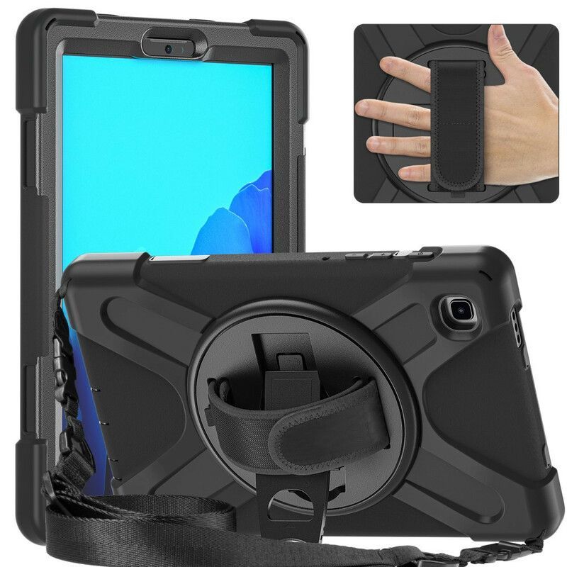 Kryty Na Mobil Na Samsung Galaxy Tab A7 Lite Multifunkční S Popruhem Přes Rameno