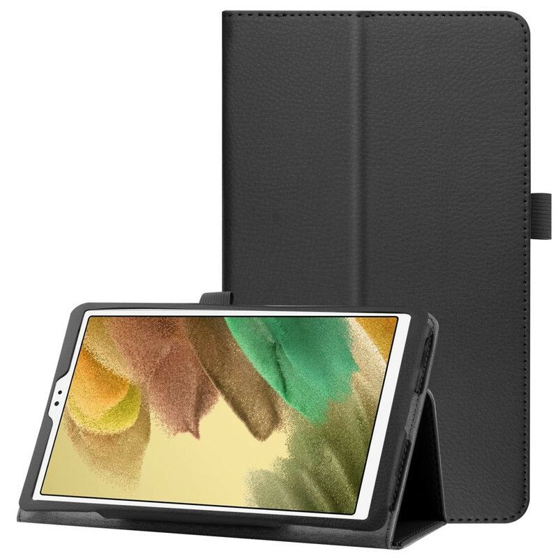 Pouzdra Na Samsung Galaxy Tab A7 Lite 2 Klopy Z Umělé Kůže Litchi