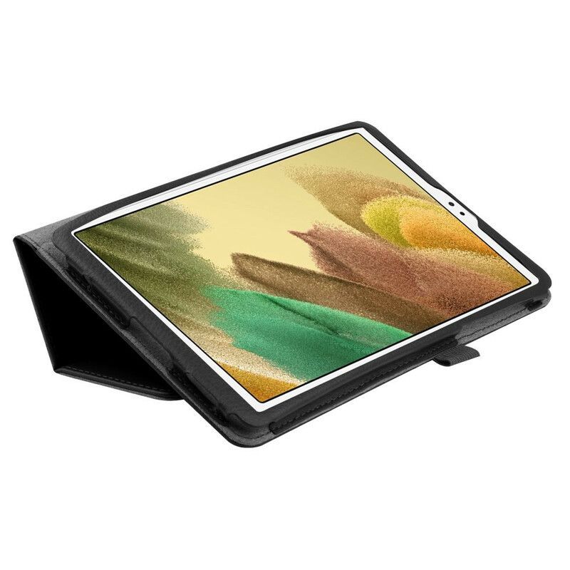 Pouzdra Na Samsung Galaxy Tab A7 Lite 2 Klopy Z Umělé Kůže Litchi