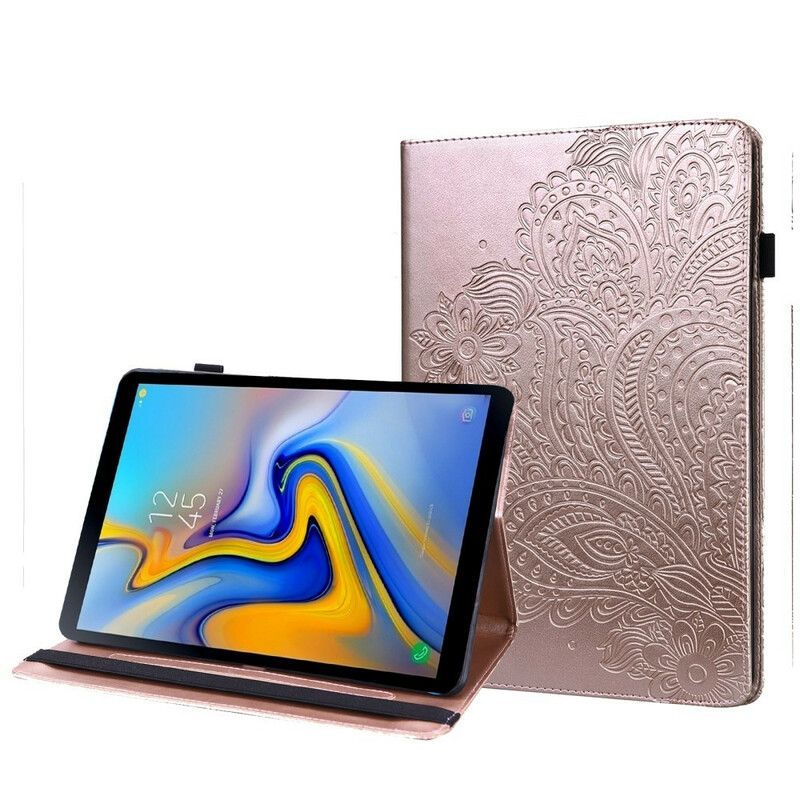 Pouzdra Na Samsung Galaxy Tab A7 Lite Květinová Mandala