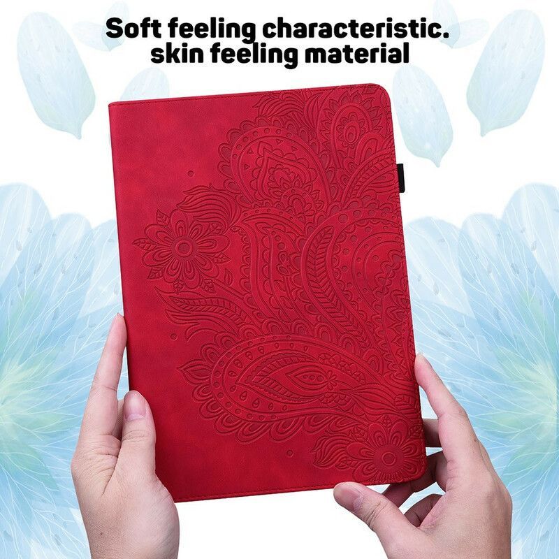 Pouzdra Na Samsung Galaxy Tab A7 Lite Květinová Mandala