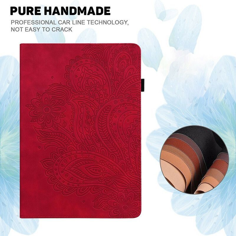 Pouzdra Na Samsung Galaxy Tab A7 Lite Květinová Mandala