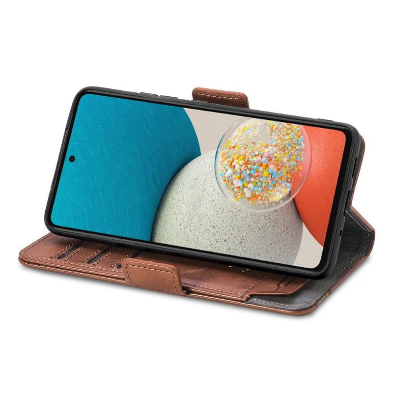 Flipové Pouzdro Na Samsung Galaxy A53 5G Kožené Pouzdro Flip Business