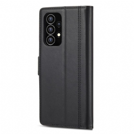 Flipové Pouzdro Na Samsung Galaxy A53 5G Kožené Pouzdro Folio Lc.imeeke S Koženými Efekty