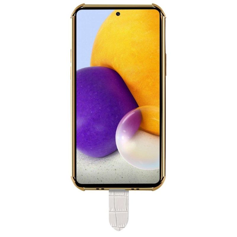 Kryt Na Samsung Galaxy A53 5G Croc Efekt S Páskem