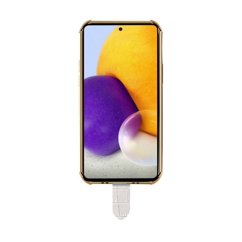 Kryt Na Samsung Galaxy A53 5G Croc Efekt S Páskem