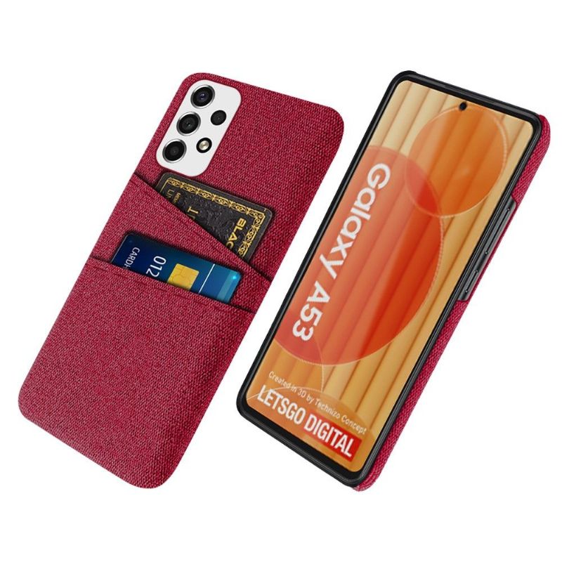 Kryt Na Samsung Galaxy A53 5G Držák Látkové Karty