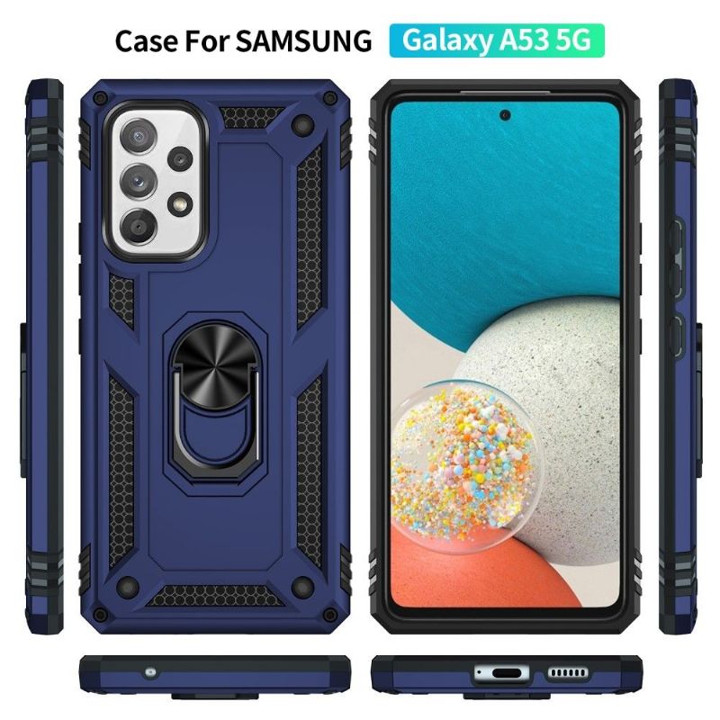 Kryt Na Samsung Galaxy A53 5G Hybridní S Kroužkem Řady 012