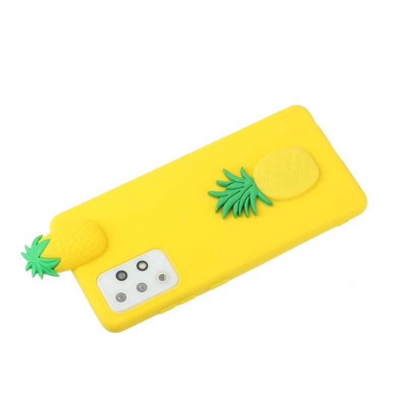 Kryt Na Samsung Galaxy A53 5G Silikonový Ananas 3d