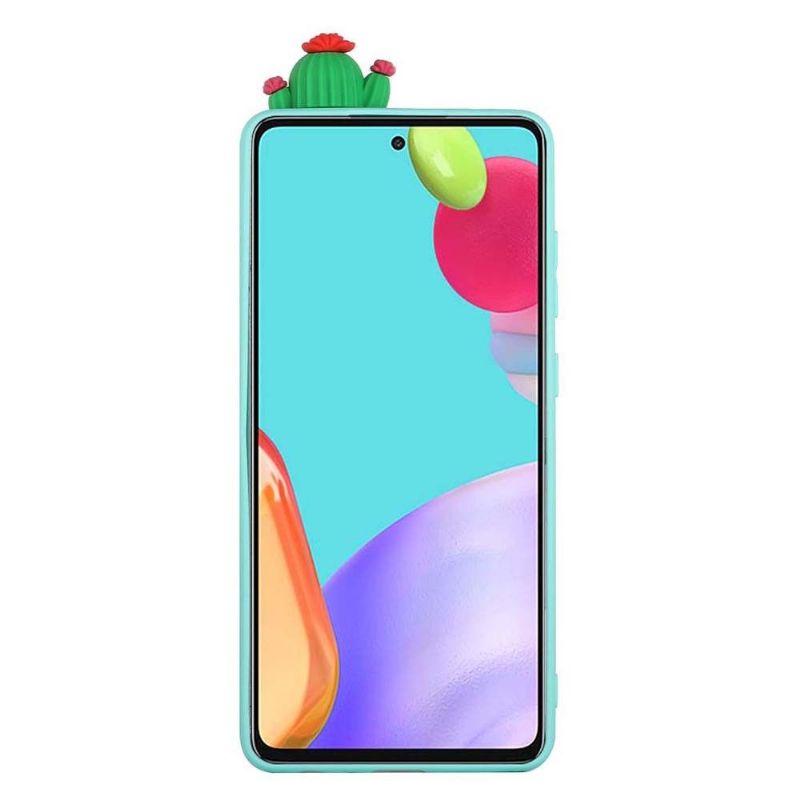Kryt Na Samsung Galaxy A53 5G Silikonový Kaktus 3d