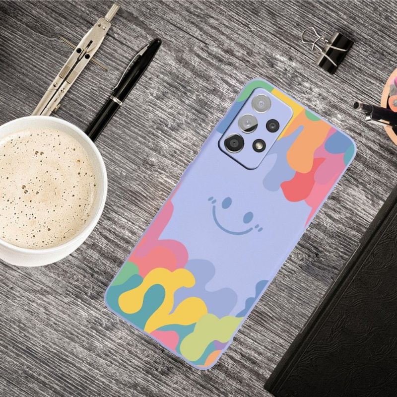 Kryt Na Samsung Galaxy A53 5G Usmívající Se Silikonový Šplouch