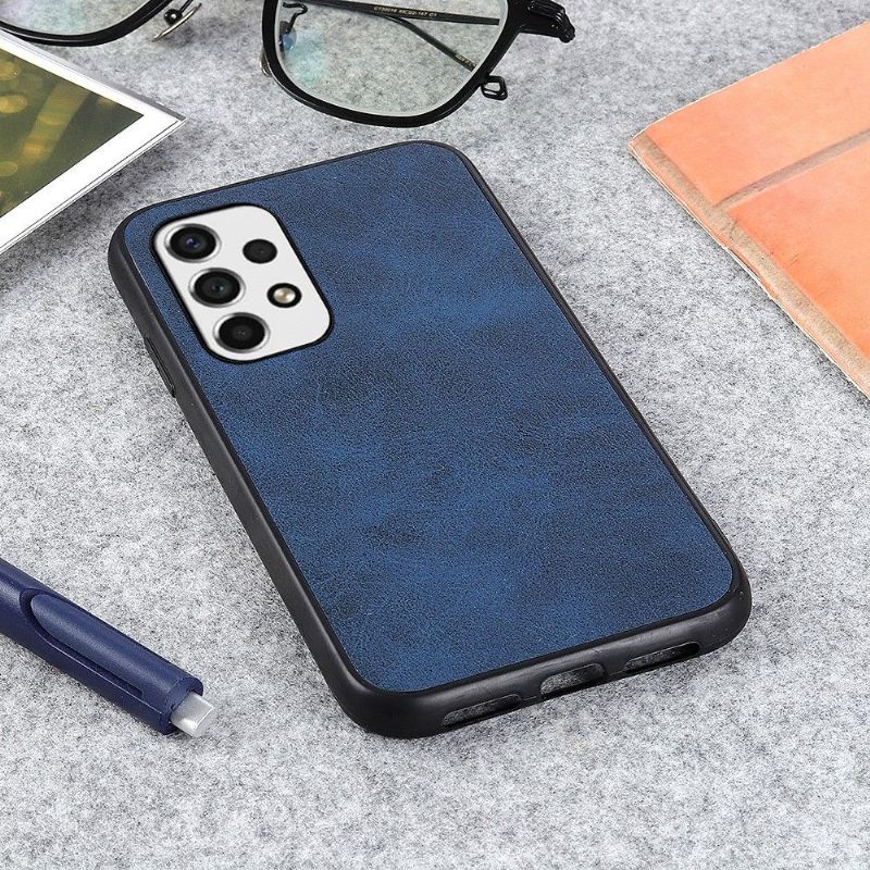 Kryt Na Samsung Galaxy A53 5G Vintage Umělý Kožený Jazz