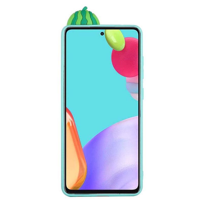 Kryty Na Mobil Na Samsung Galaxy A53 5G Silikonový Meloun 3d