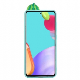 Kryty Na Mobil Na Samsung Galaxy A53 5G Silikonový Meloun 3d