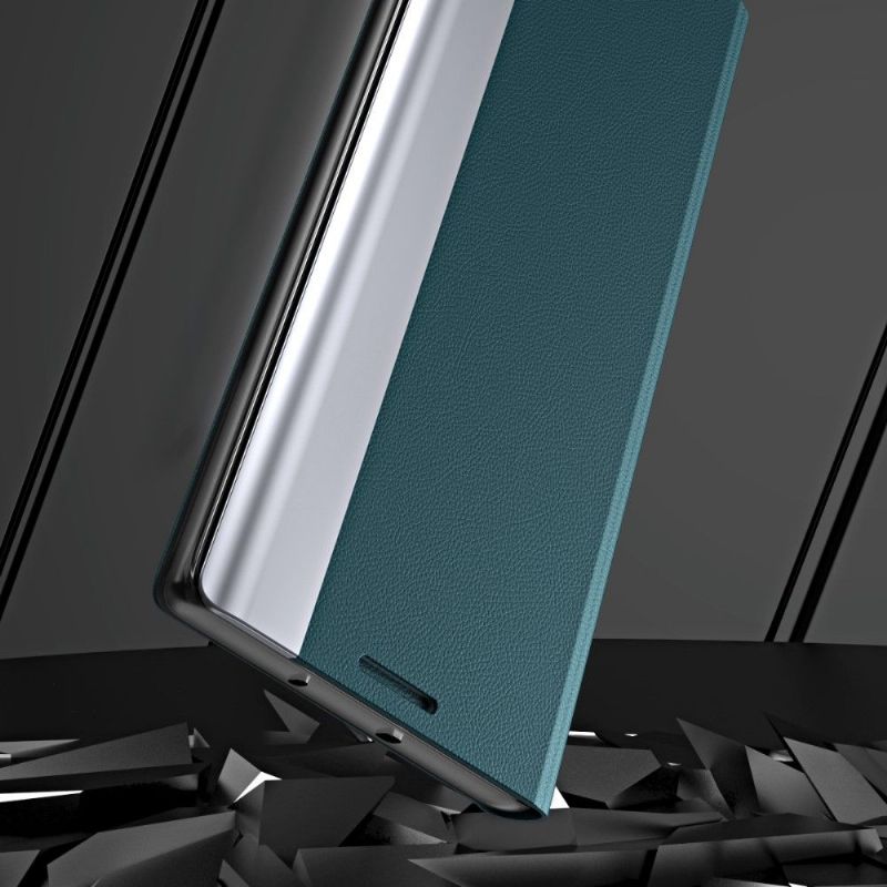 Pouzdra Na Samsung Galaxy A53 5G Obchodní Magnet S Koženým Efektem