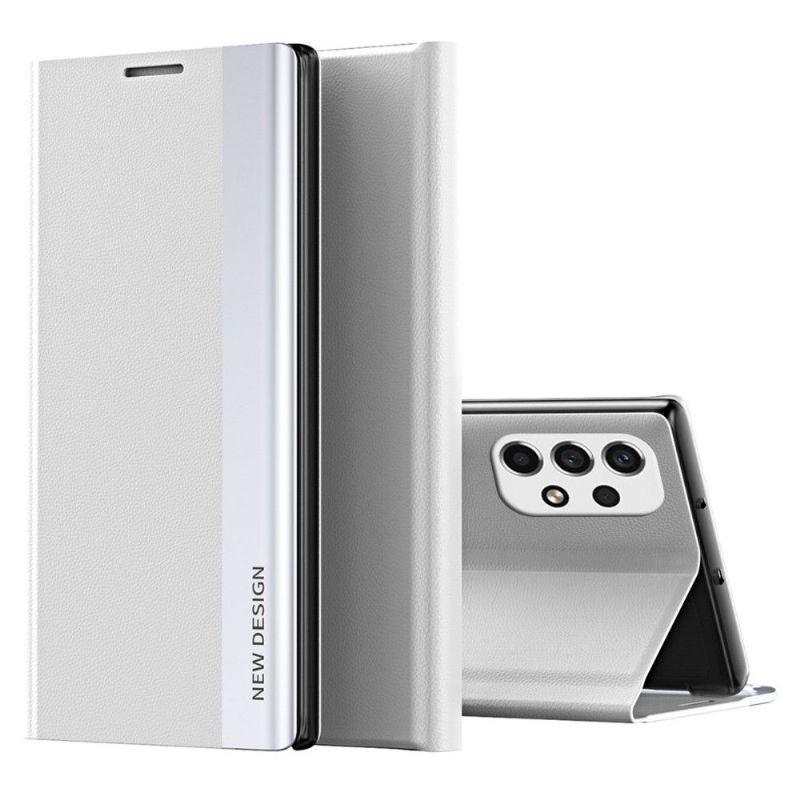 Pouzdra Na Samsung Galaxy A53 5G Obchodní Magnet S Koženým Efektem