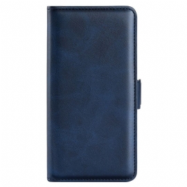 Kožený Kryt Na Xiaomi 14t Pro Dvojité Zapínání