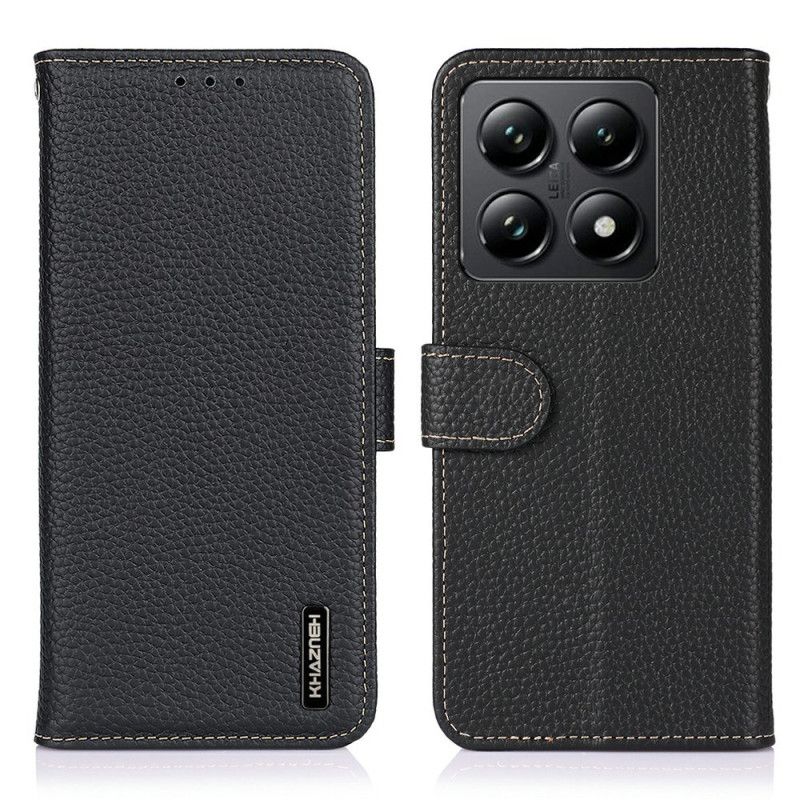 Kožený Kryt Na Xiaomi 14t Pro Khazneh Kůže