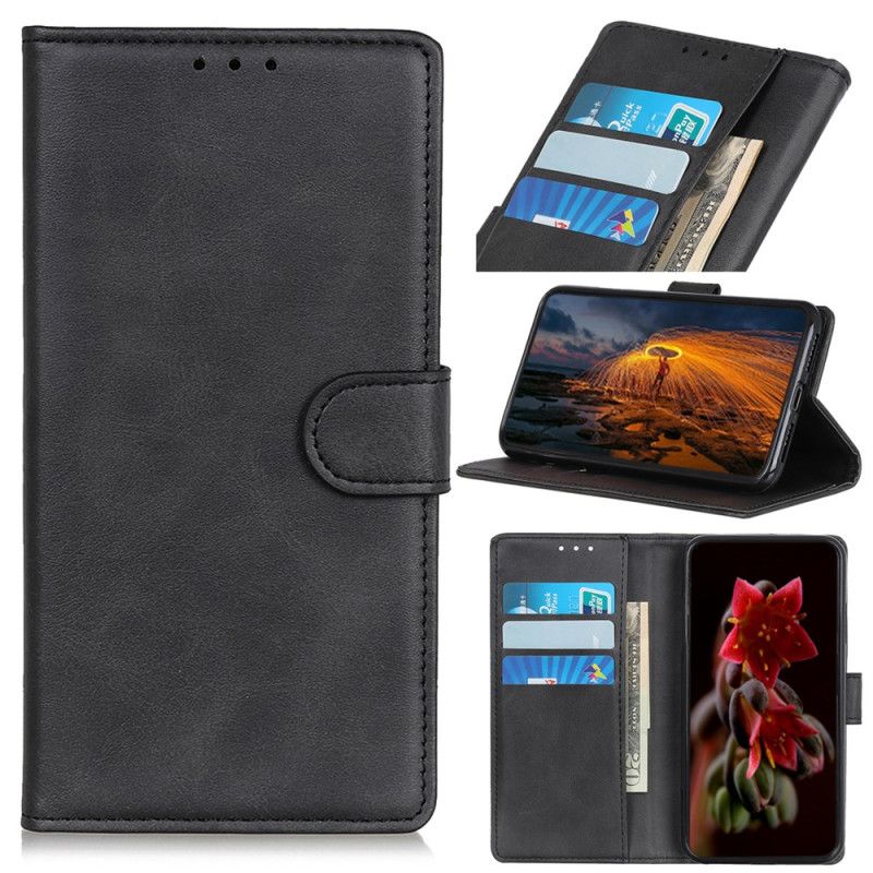 Kožený Kryt Xiaomi 14t Pro Matná Umělá Kůže
